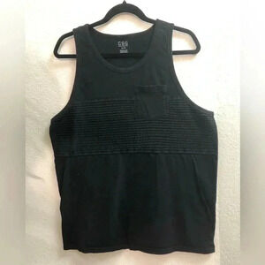CSG Mens Black Tank Top XL